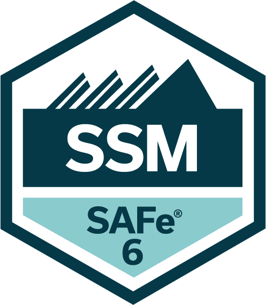 SAFe Scrum Master SSM logo